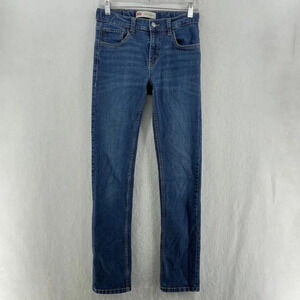 Levi's 510 Jeans Womens Sz 16 Blue Medium Wash Skinny Mid-Rise Stretch Denim